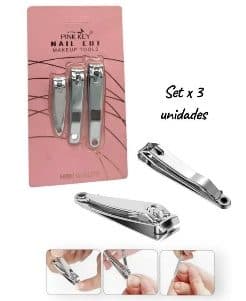 Set De Corta Uñas X 3