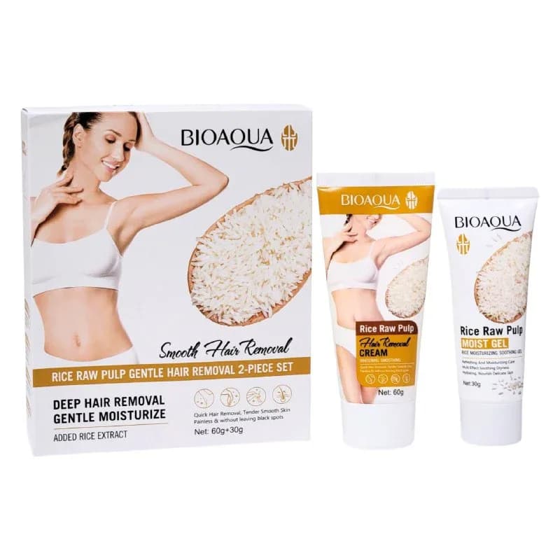 Kit Depilatorio De Arroz