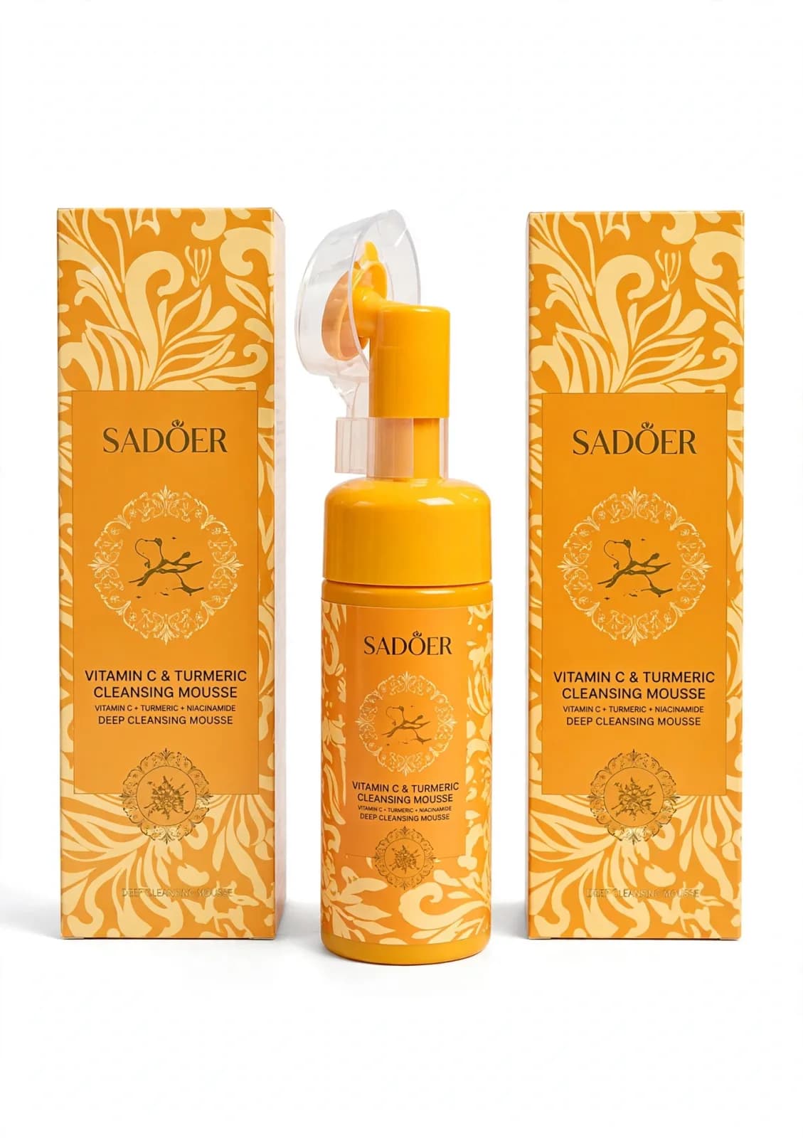 Jabon Facial Con Cepillo Siliconado D Evitamina C