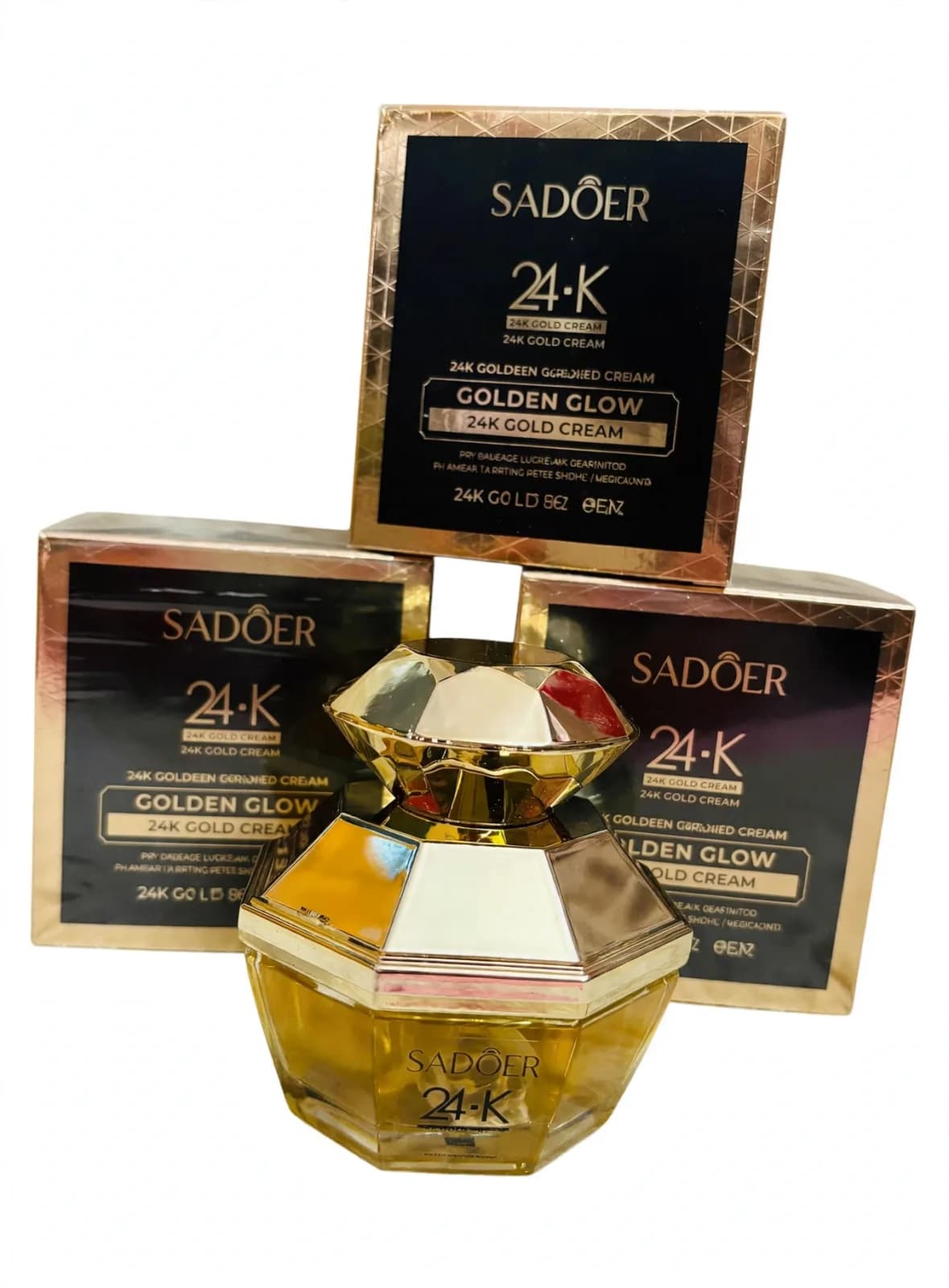 Crema Facial 24 K Golden