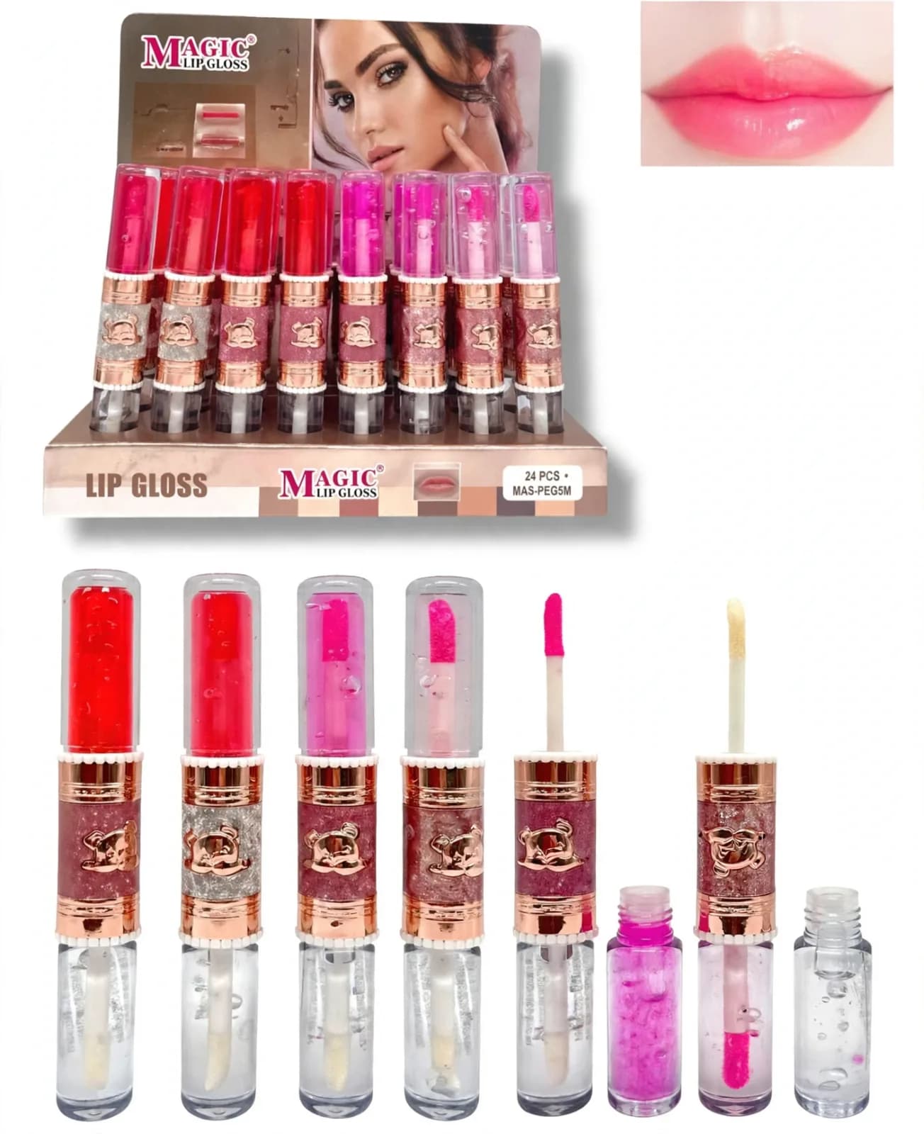 Lip Oil 2 En 1 Oso