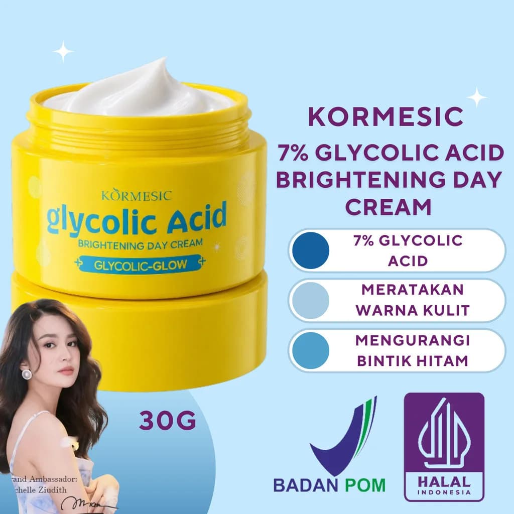 CREMA DE DIA Y NOCHE HE ILUMINADORA CON GLYCOLIC ACID