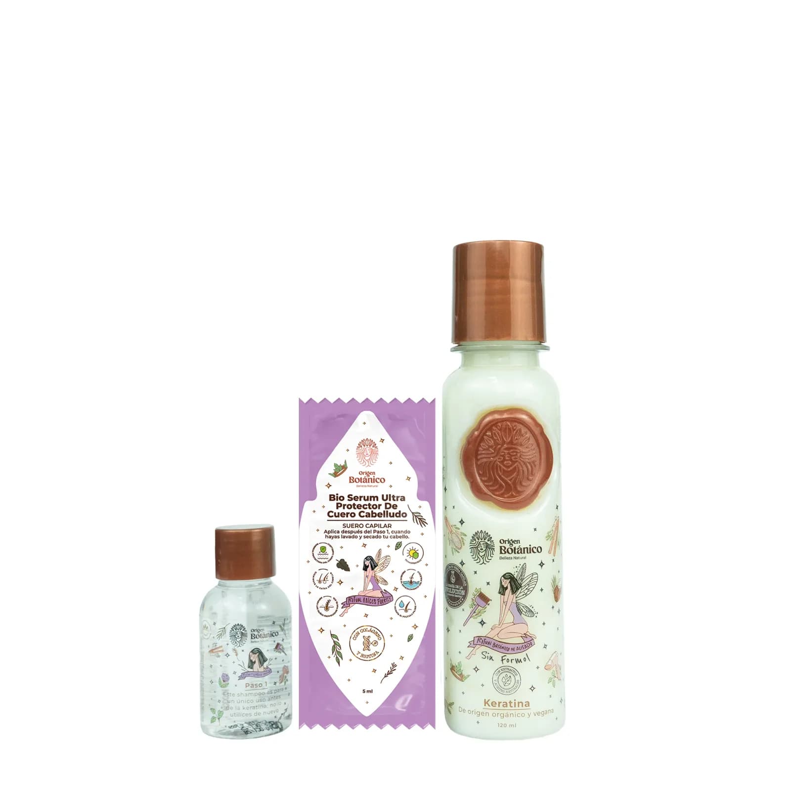 Keratina 120 Ml Origen Vegana