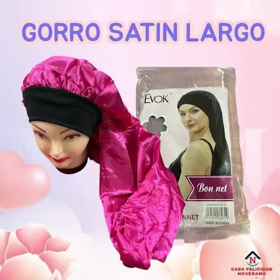 Gorro Satinado Largo