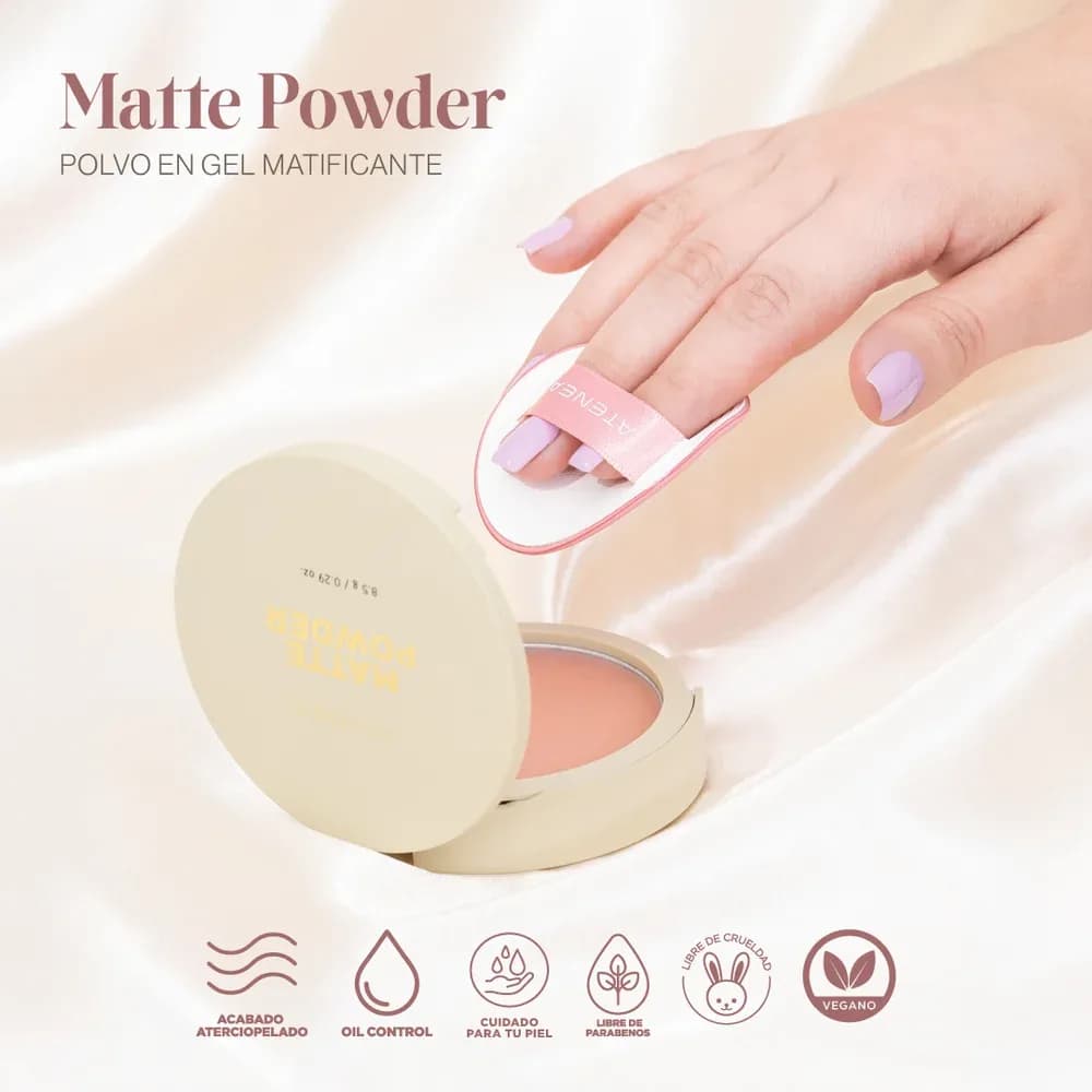 Polvo Matificador En Gel