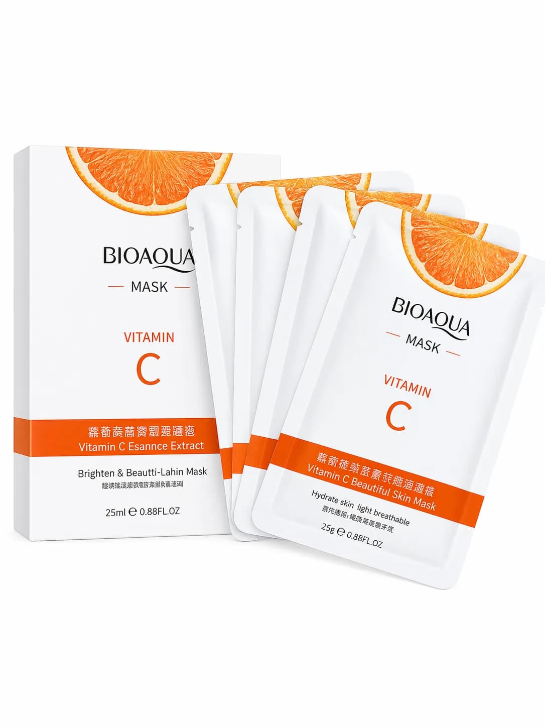 Mascarilla En Velo De Vitamina C