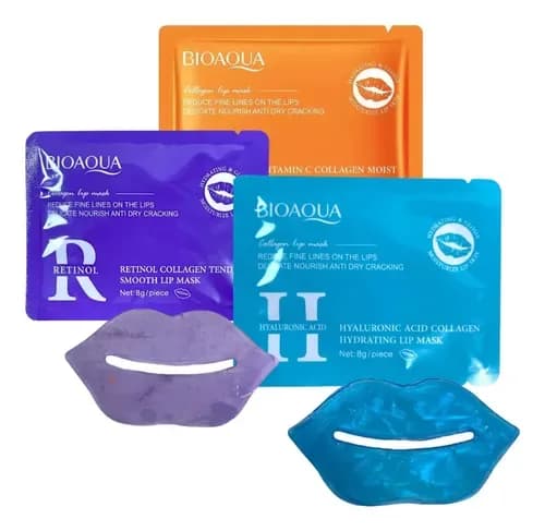 Colageno Labios De Vitamina C, Niacinamida, Y Retinol
